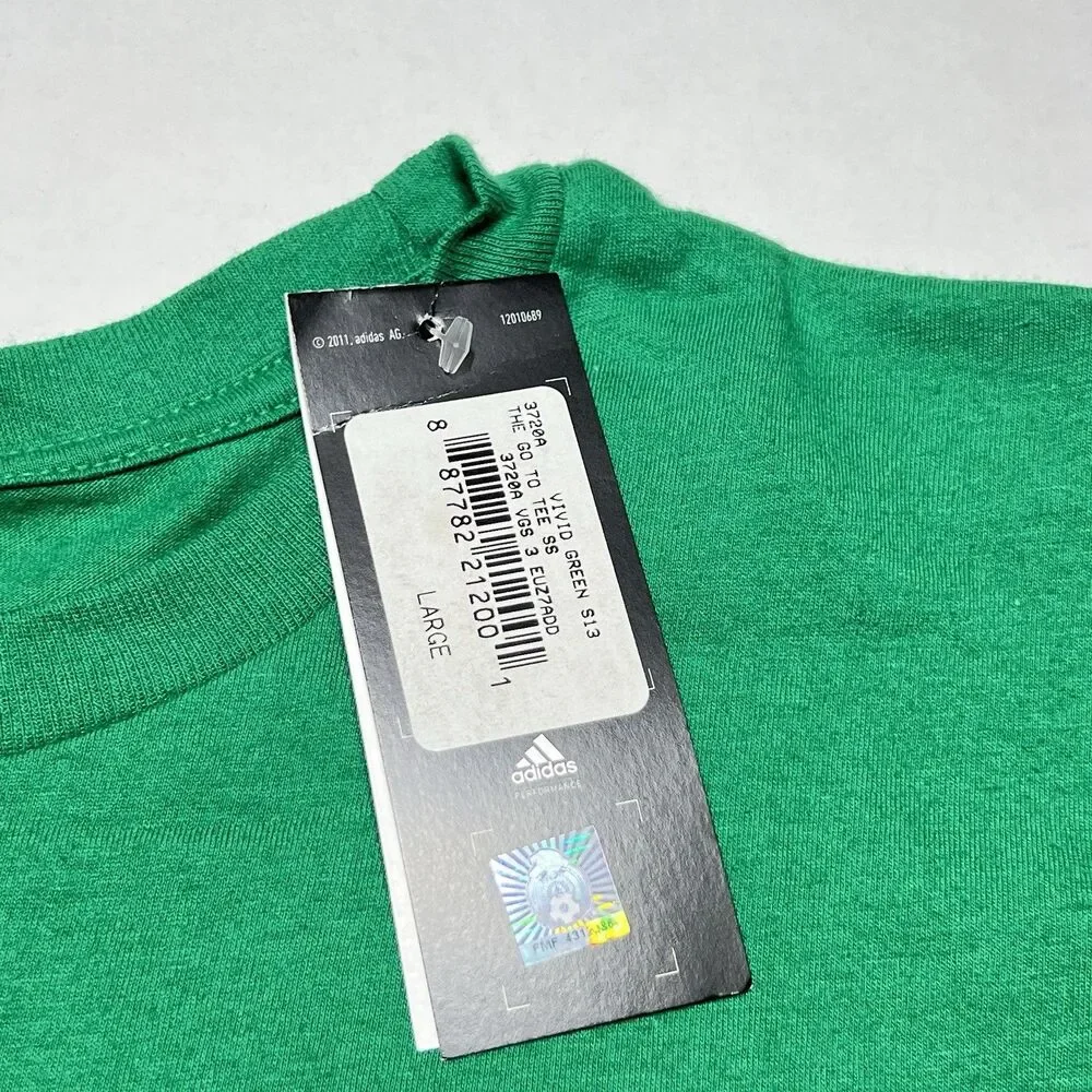 Adidas Mens Seleccion Nacional de Mexico Futbol Soccer The Go-To Tee Shirt New L - Picture 4 of 6